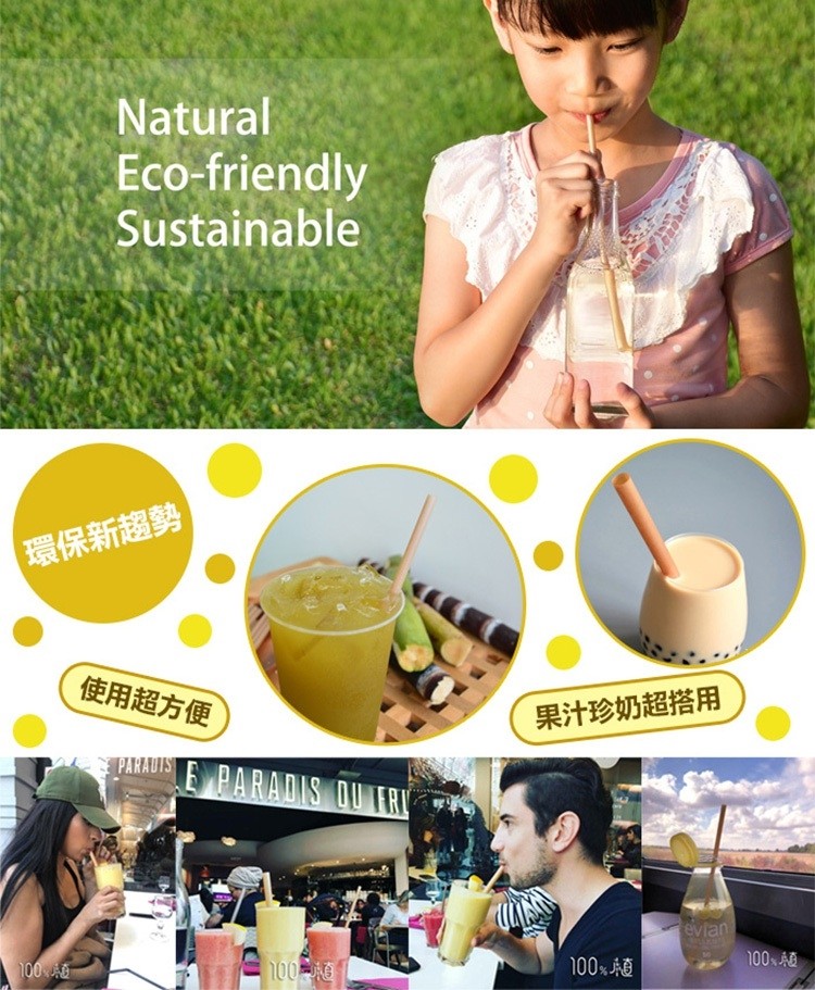 環保新趨勢，使用超方便，果汁珍奶超搭用，100、A題。