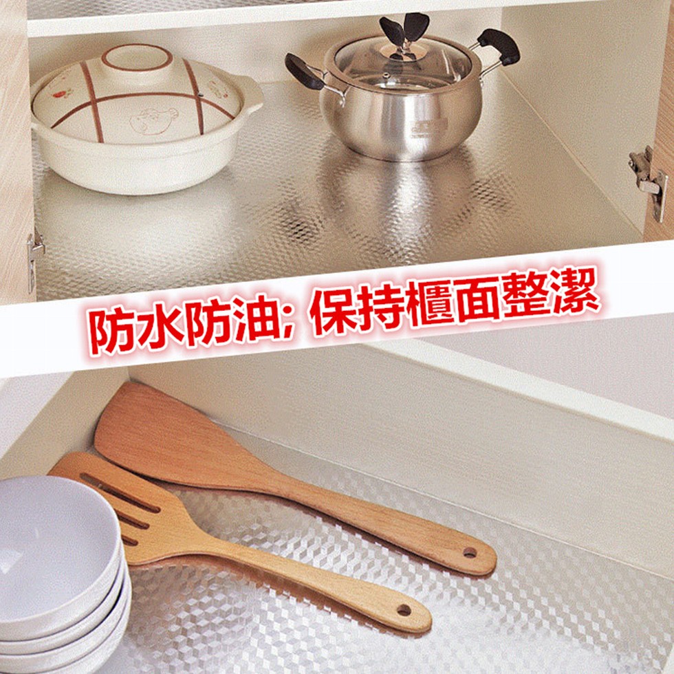 防水防油;保持櫃面整潔。