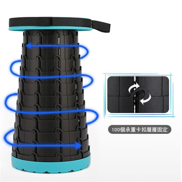100個承重卡扣層層固定。
