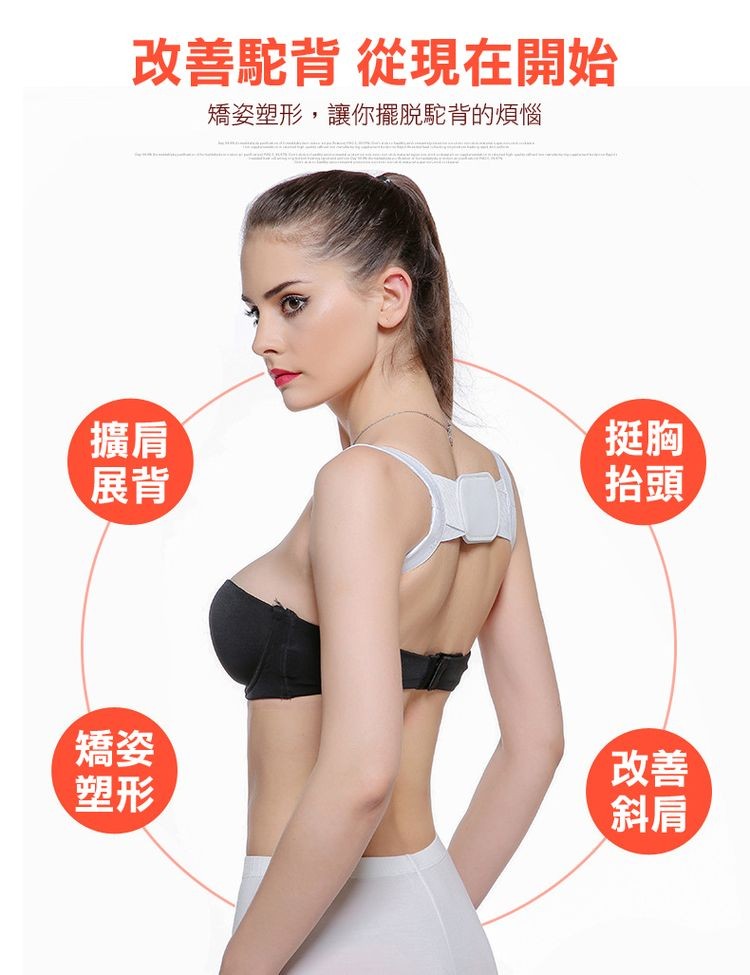 改善駝背從現在開始，矯姿塑形,讓你擺脱駝背的煩惱。
