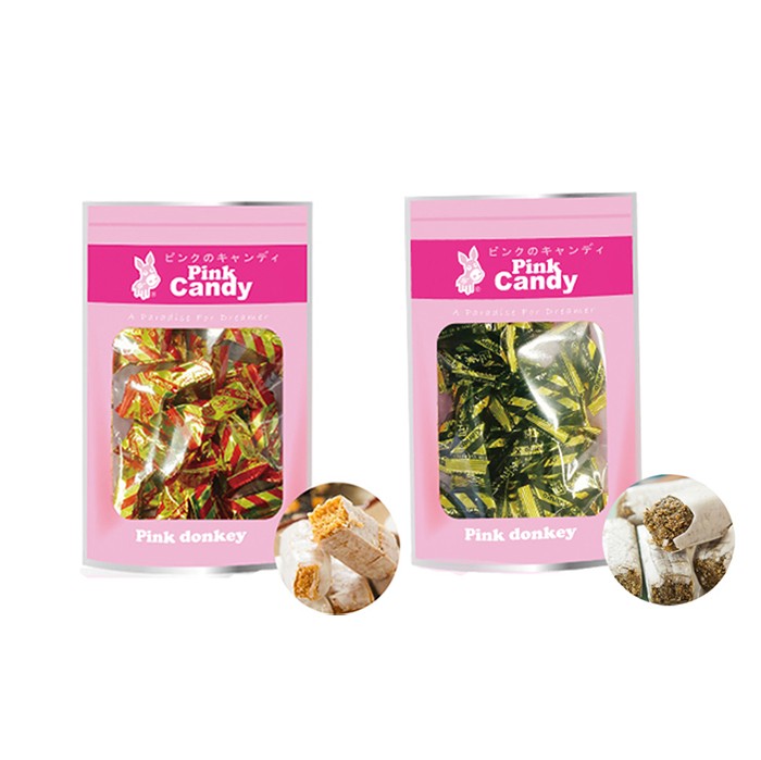 ピンクのキャンディ，ピンクのキャンディ。