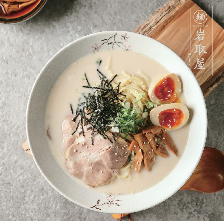 (麺)，編)岩取屋，ラーメ。
