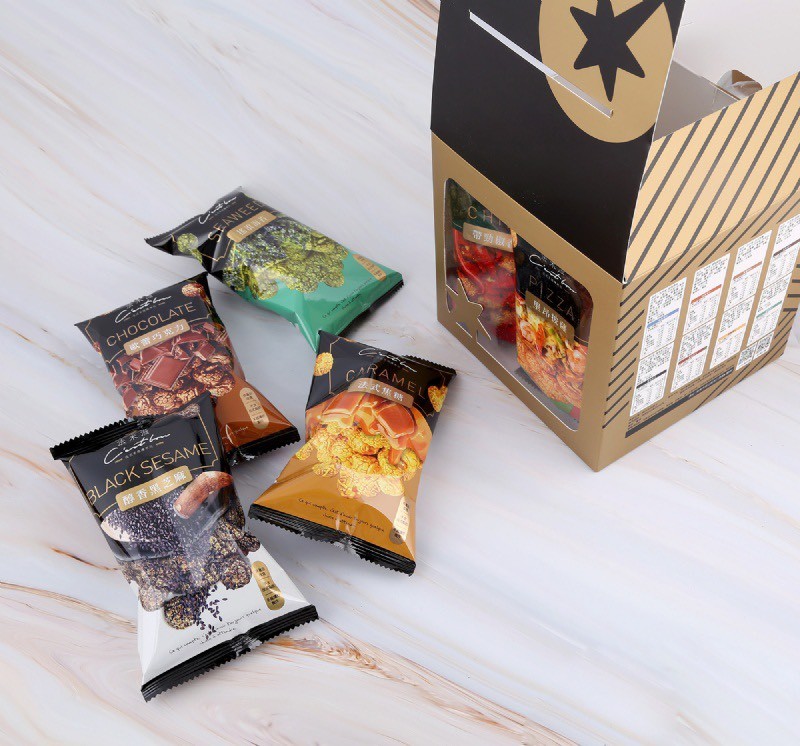 帶動椒，書巧克力，法式焦糖，醉香樂芝麻。