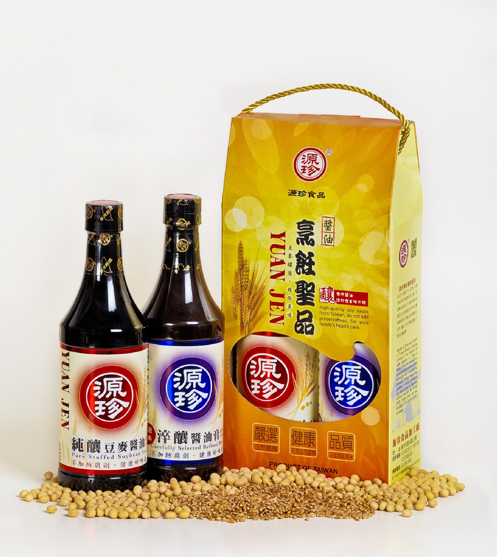 源珍食品，淬釀醬油，嚴選健康品質，純釀豆要醬，豆慶精釀，Pure Stuffed Soybean 不加防腐刻,健康好，加防腐劑,健康サ，嘉艇聖品，且妾 肆道 . #俄美味 _。