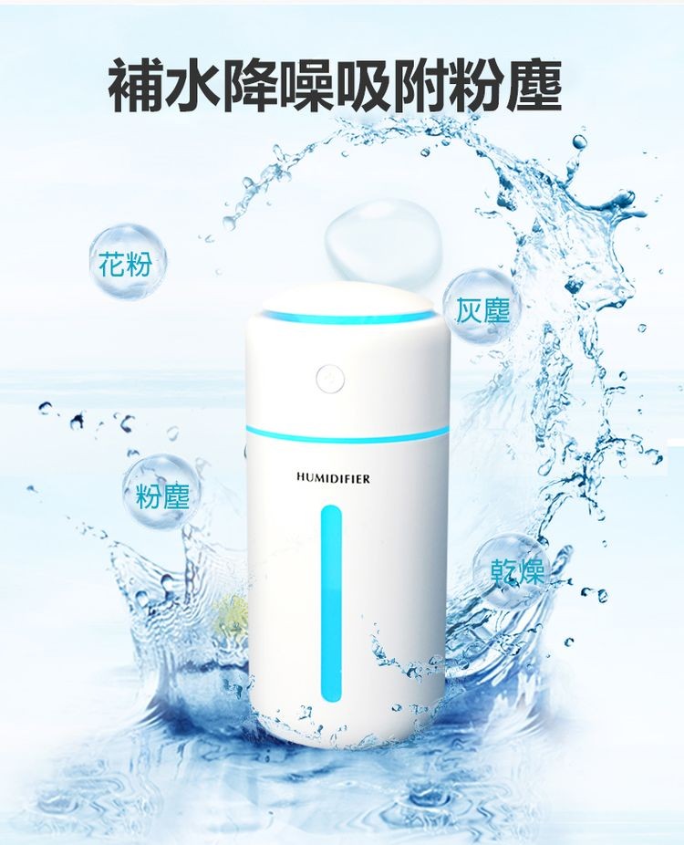 補水降噪吸附粉塵。