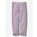 有機棉九分內搭褲 粉紫