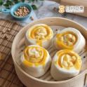 【日光豆漿】濃豆漿老麵起司乳酪饅頭(奶素)