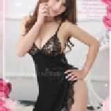 990147 迷人火辣側開襟二件式睡襯衣 /件 特價：$159