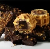 比利時巧克力鬆餅捲/270g 特價：$88