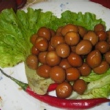 黃毛丫頭 特製口味鳥蛋 ( 15入/包) 特價：$40