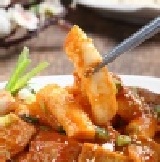 ＊美麟媽媽韓式泡菜＊ 韓國辣炒年糕組合　重量250g（約18條） 特價：$100