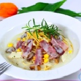 ＊好煮藝＊奶油培根野菜醬 (300g± 5%/包)(不含麵)