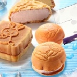 ＊元祖雪餅＊雪餅x銅鑼燒冰淇淋禮盒 (銅鑼燒冰淇淋巧克力x2、紅豆牛奶x2、雪餅芒果口味x2) 特價：$349