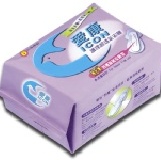 愛康天然環保抗菌衛生棉 - 加長 （紫）：33cm/6片 特價：$35