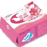 愛康天然環保抗菌衛生棉 - 夜用（紅）：29cm/7片 特價：$36
