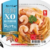 《魔術巧廚》海鮮XO義大利醬拌麵(附微波盒) 380公克±5%/盒X 1盒 特價：$77