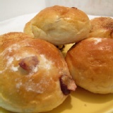 湯種蔓越莓乳酪餐包(6入) 重約320克