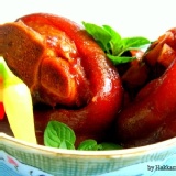 香Q滷豬腳(獨享包) 獨享包~3塊豬腳 附滷汁 可煮麵線 特價：$99