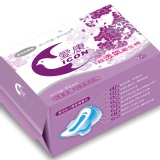 愛康天然環保抗菌衛生棉 - 加長 加長（紫）：33cm/6片