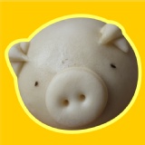 小豬肉包*6入 每顆重約130g正負5g 特價：$135