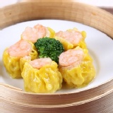 【五星級港點】蝦仁鮮燒賣★新鮮彈牙的豬肉塊+完整蝦仁 特價：$109