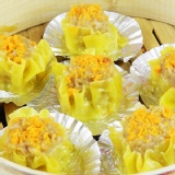 【飲茶必備】豐滿多汁蟹黃燒賣