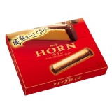 明治Horn牛奶餅乾-巧克力內餡 10盒入