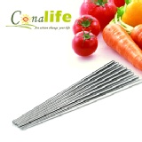 【Conalife】真空雙層超耐用304不鏽鋼-筷子1入 特價：$39