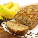 《第二顆鈕釦》核桃香蕉長條蛋糕 特價：$130