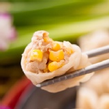 豐郁軒手工水餃 豬肉玉米 特價：$89