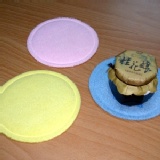 [團員禮] 凡訂購成功即送水溶於我─吸水杯墊素色X1片