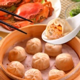 上海蟹黃湯包 特價：$110