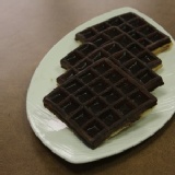 [一期一會] Chocolate waffle 黑巧克力 4入 特價：$50