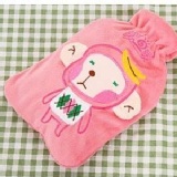 超保暖貯水式熱水袋 粉色猴子 特價：$95