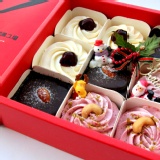 達克派對禮盒（覆盆子生起司×3，半熟巧克力×3，原味生起司×3） 特價：$360