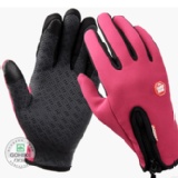 WINDSTOPPER 防風保暖觸控手套 玫紅 特價：$255