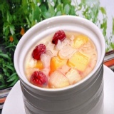 青木瓜蜂蜜銀耳雪蛤盅 特價：$99