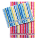 皮爾卡登彩條運動毛巾