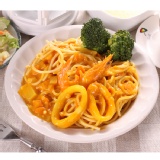 南洋咖哩海鮮義大利麵(辣)(含麵)