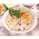 奶油雞肉義大利麵(含麵)