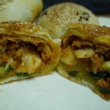 泡菜豬肉胡椒餅 特價：$35