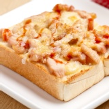 燻雞起司厚片土司(葷)
