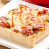 培根起司厚片吐司(葷)