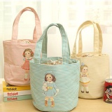 B款 日系小女孩可愛便當保溫袋 特價：$139