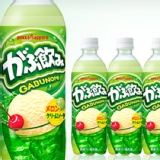 【POKKA SAPPORO】 日本哈密瓜口味冰淇淋汽水(12瓶/組) 特價：$129