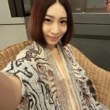 韓版秋季棉麻絲巾-波斯紋棉