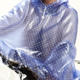 時尚斗篷式全罩雨衣-藍 特價：$298