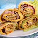 (蔥阿伯)KingSize QQ全麥蛋餅皮(10片)