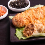 和風牛肉起司捲1條+韓式泡菜豬肉捲1條 特價：$109