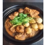 帝豪花雕仿仔雞腿煲2 ~ 3人份 特價：$680